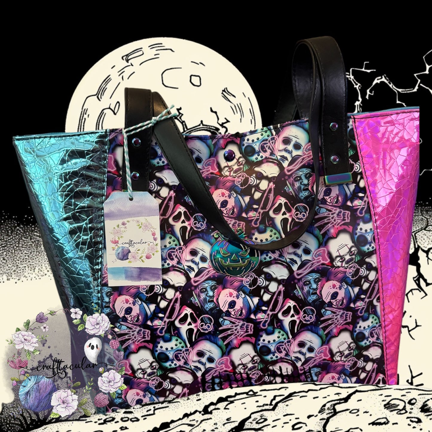 Halloween Villains Tote Bag