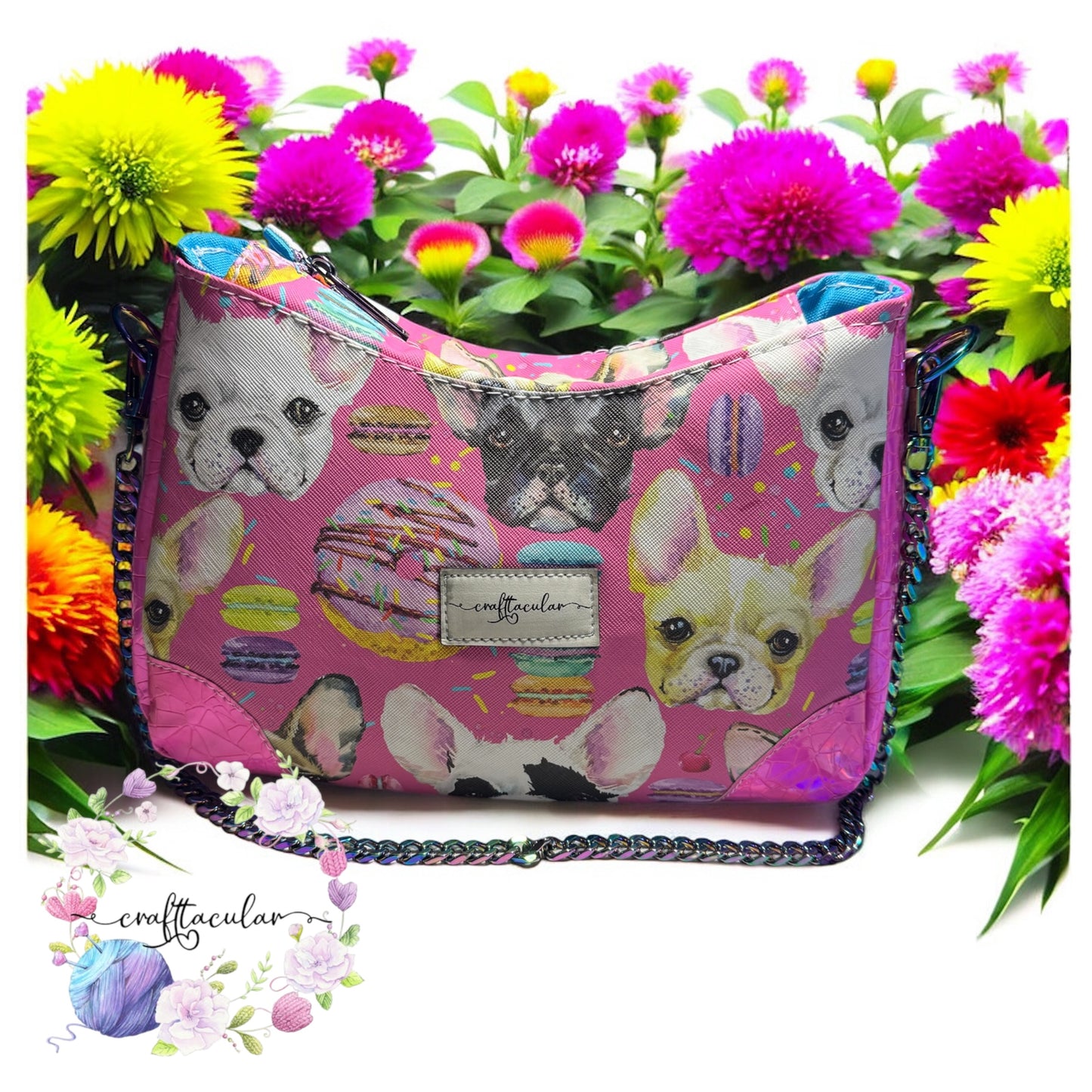 Frenchie Pup Shoulder Bag